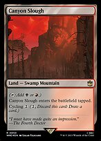Canyon Slough (WHO-850) - rare - Foil