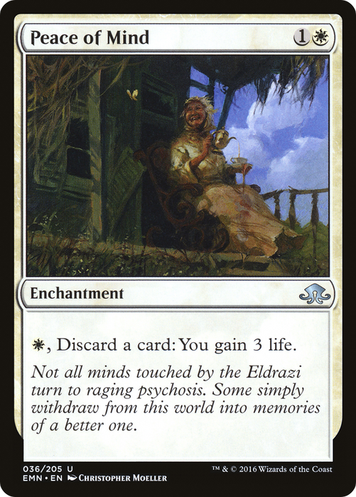 Peace of Mind (EMN-036) - uncommon - Foil