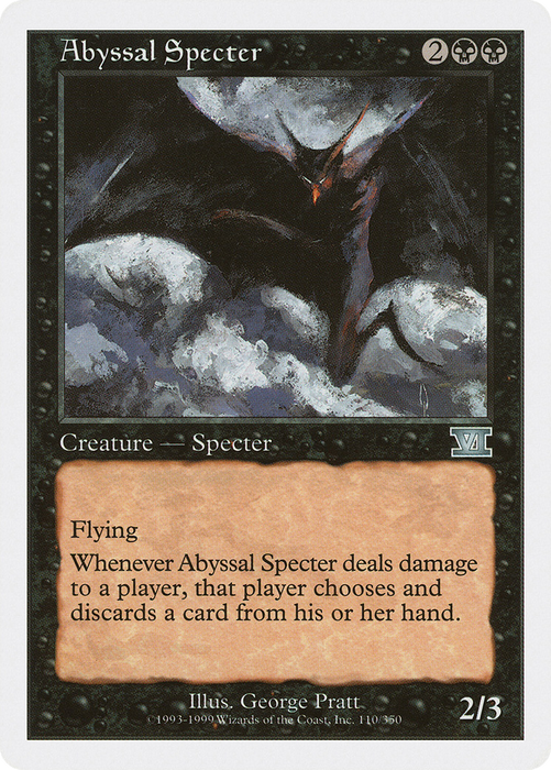 Abyssal Specter (6ED-110) - uncommon