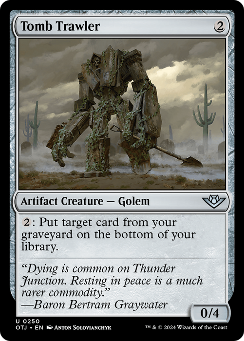 Tomb Trawler (OTJ-250) - uncommon - Foil