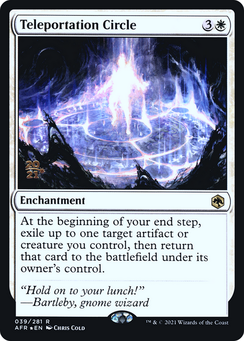 Teleportation Circle (PRE-39S) - rare - Foil
