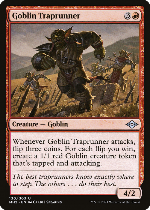 Goblin Traprunner (MH2-130) - uncommon - Foil