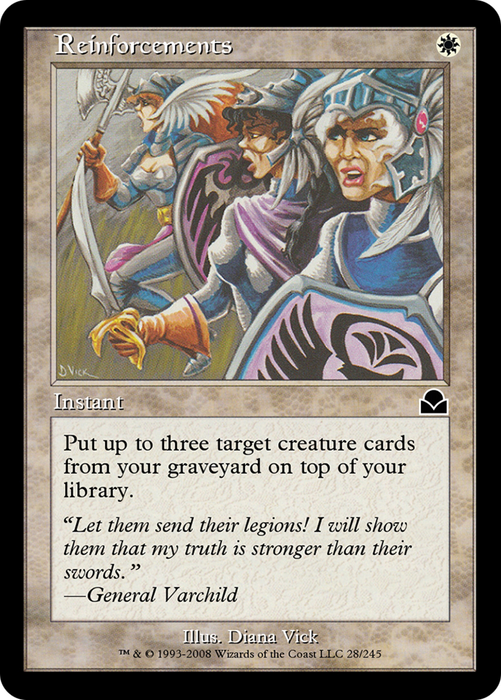 Reinforcements (ME2-028) - common - Foil