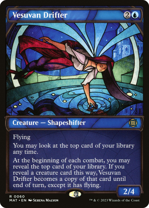 Vesuvan Drifter (MAT-060) - rare: (Showcase) - Foil