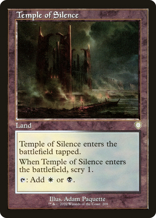Temple of Silence (BRC-209) - rare