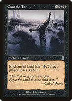 Caustic Tar (ODY-122) - uncommon - Foil