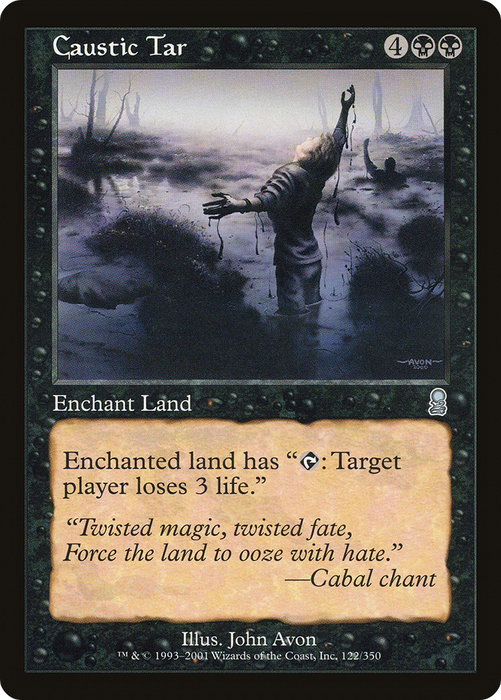 Caustic Tar (ODY-122) - uncommon