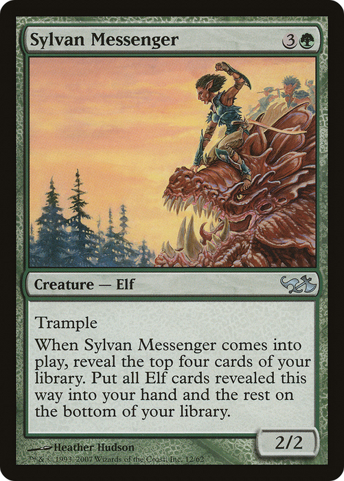 Sylvan Messenger (EVG-012) - uncommon