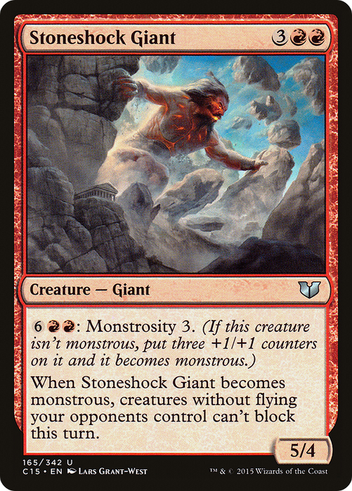 Stoneshock Giant (C15-165) - uncommon