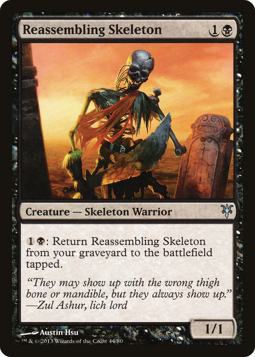 Reassembling Skeleton (DDK-044) - uncommon