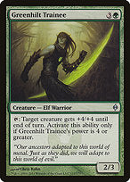 Greenhilt Trainee (NPH-112) - uncommon