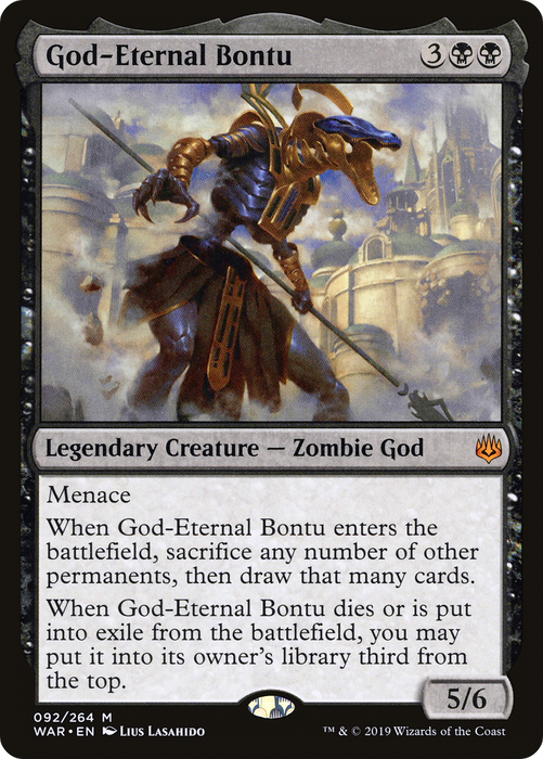 God-Eternal Bontu (WAR-092) - mythic - Foil