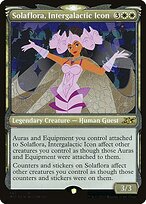 Solaflora, Intergalactic Icon (UNF-497) - rare: (Showcase) - Foil