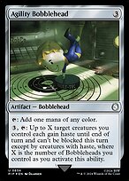 Agility Bobblehead (PIP-654) - uncommon - Foil