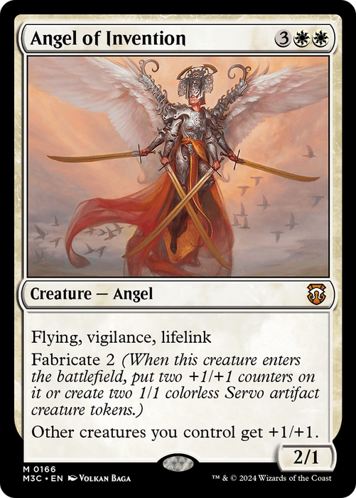 Angel of Invention (M3C-166) - mythic