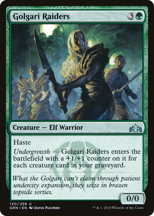 Golgari Raiders (GRN-130) - uncommon