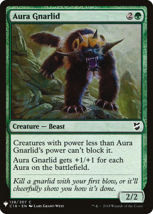 Aura Gnarlid (LIST-C18-128) - common