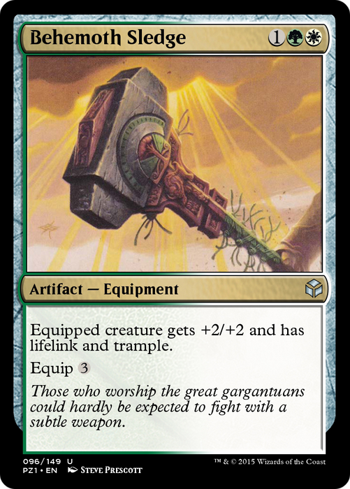 Behemoth Sledge (PZ1-096) - uncommon - Foil
