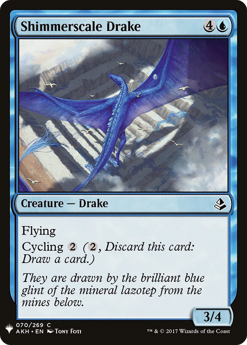 Shimmerscale Drake (LIST-AKH-70) - common