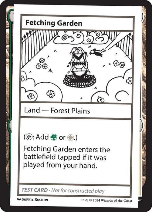 Fetching Garden (MB2PC-372) - rare