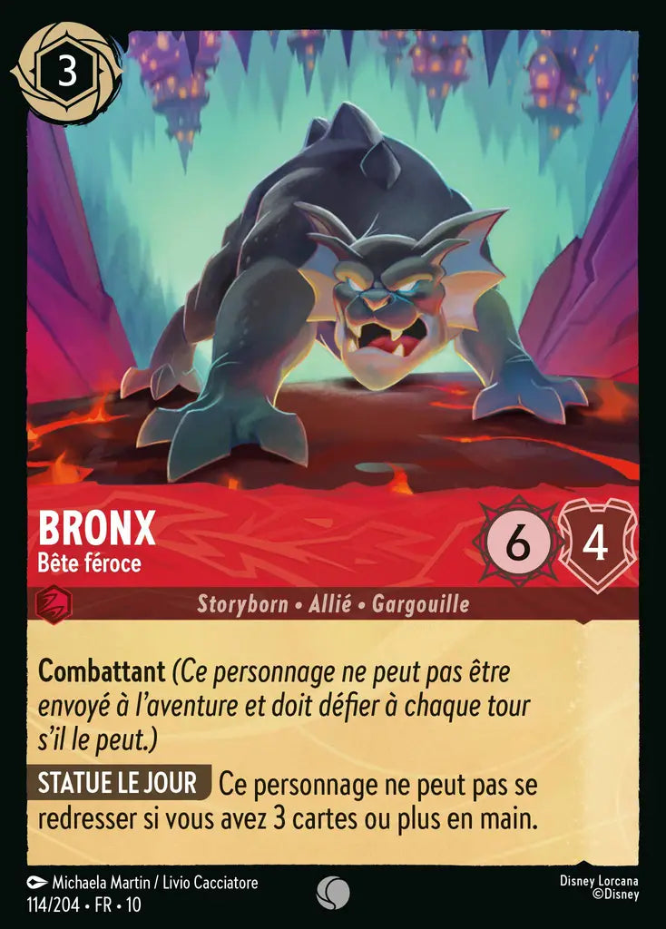 Bronx - Bête féroce (114/204) - LDLP - Commune - Cold Foil