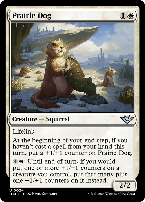 Prairie Dog (OTJ-024) - uncommon - Foil