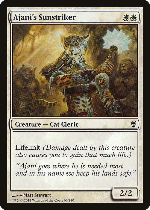 Ajani's Sunstriker (CNS-066) - common