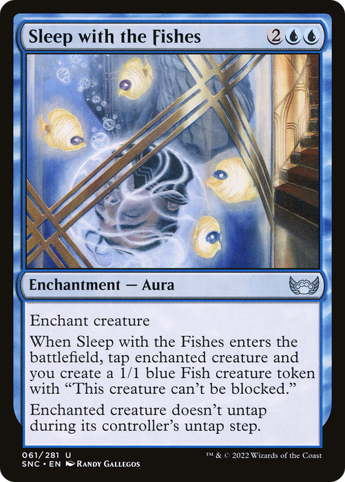 Sleep with the Fishes (SNC-061) - uncommon - Foil