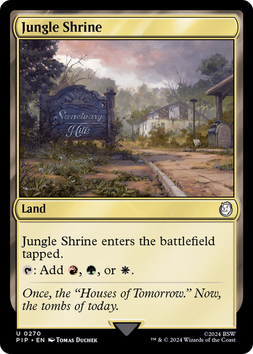 Jungle Shrine (PIP-270) - uncommon - Foil