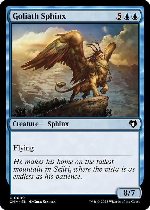 Goliath Sphinx (CMM-099) - common - Foil