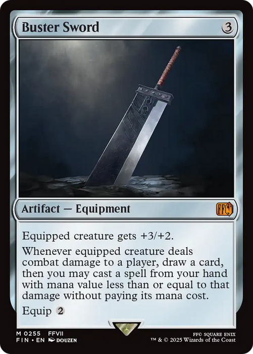 Buster Sword (FIN-255) - mythic - Foil