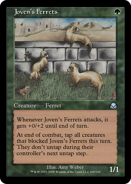 Joven's Ferrets (ME2-169) - uncommon - Foil