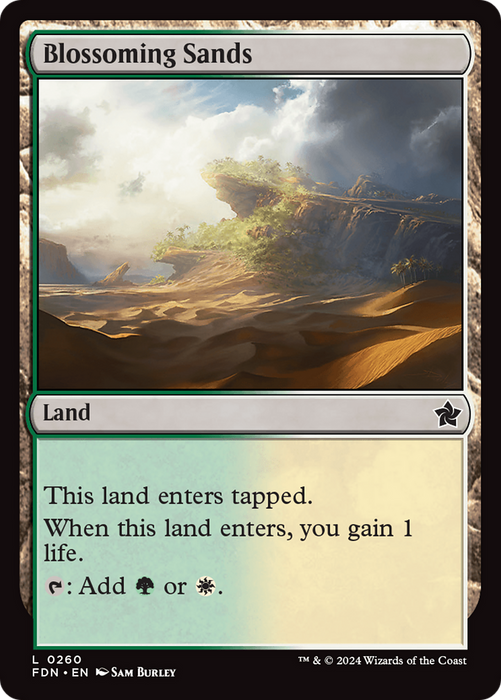 Blossoming Sands (FDN-260) - common