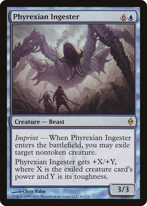 Phyrexian Ingester (NPH-041) - rare - Foil