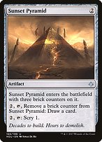 Sunset Pyramid (HOU-166) - uncommon - Foil