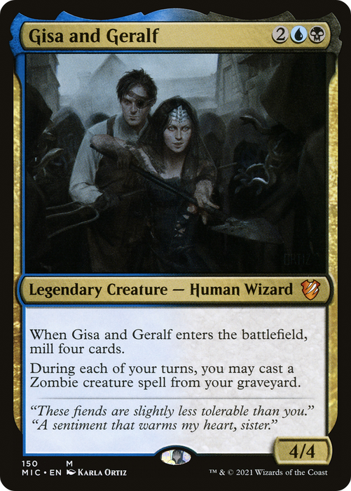 Gisa and Geralf (MIC-150) - mythic