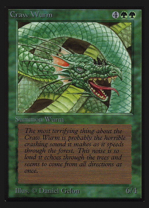 Craw Wurm (CED-191) - common
