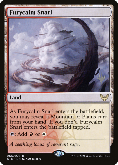 Furycalm Snarl (PPSTX-266P) - rare - Foil