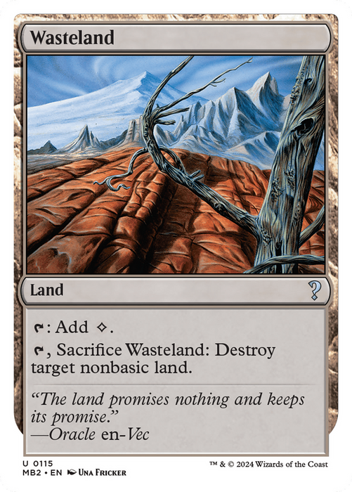 Wasteland (MB2-115) - uncommon