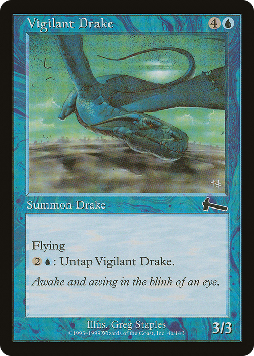Vigilant Drake (ULG-046) - common - Foil