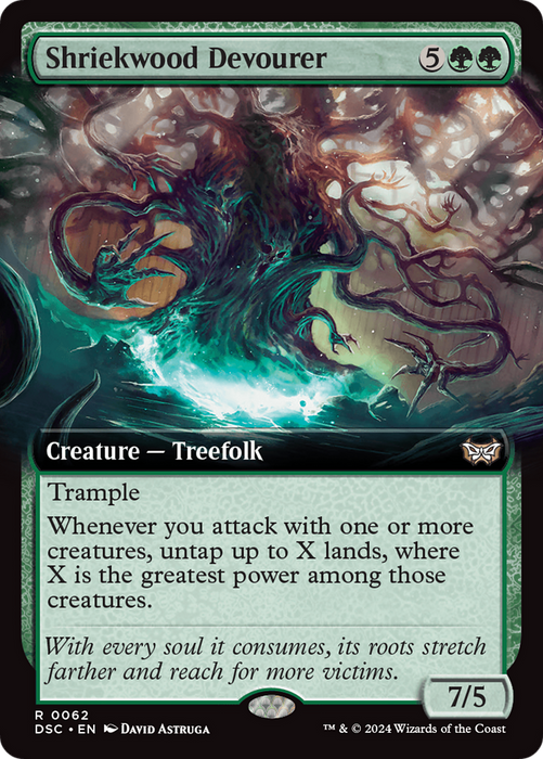 Shriekwood Devourer (DSC-062) - rare: (Extended Art)
