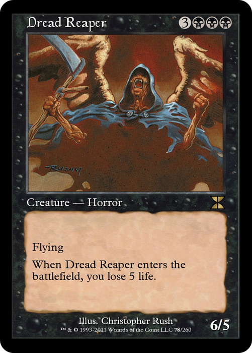 Dread Reaper (ME4-078) - rare - Foil