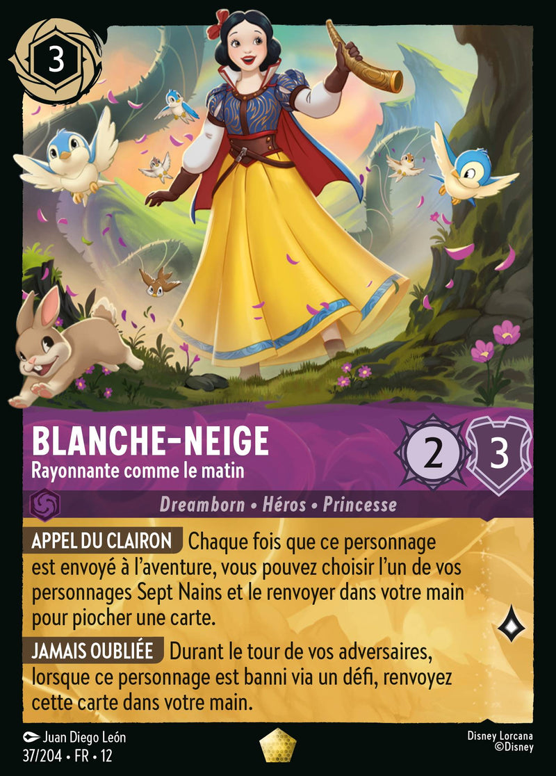 Blanche-Neige - Rayonnante comme le matin