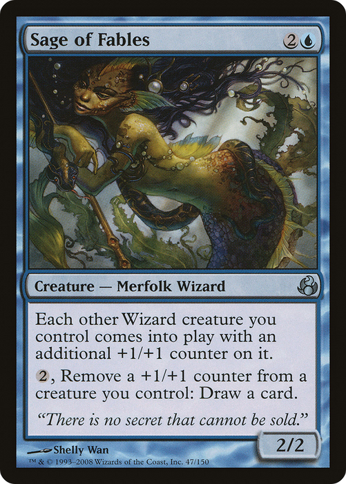 Sage of Fables (MOR-047) - uncommon - Foil