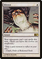 Silence (M11-030) - rare - Foil