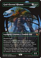 God-Eternal Rhonas (MEDIA-163) - mythic (Borderless)