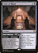 Altar of Bhaal // Bone Offering (CLB-109) - rare