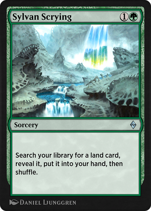 Sylvan Scrying (EA3-004) - uncommon