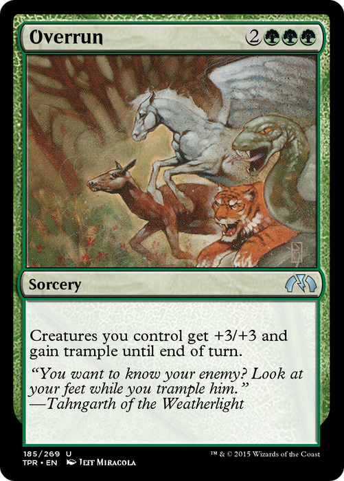 Overrun (TPR-185) - uncommon - Foil