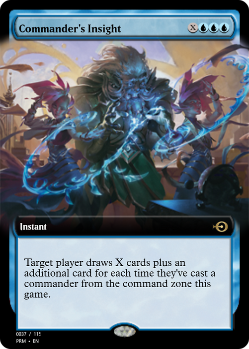 Commander's Insight (PRM-90046) - rare